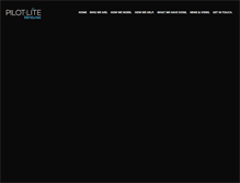Tablet Screenshot of pilotliteventures.com